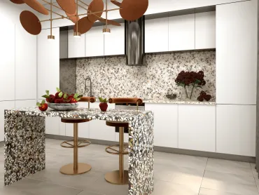 картинка Столешница c раковиной  Classica Terrazzo