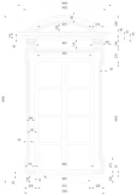 картинка Оконный наличник FWT5057F22
