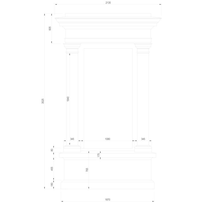 картинка Оконный наличник Festivo FWT5052F22