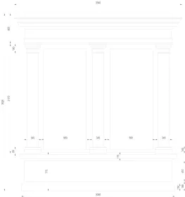 картинка Оконный наличник Festivo FWT5051F22