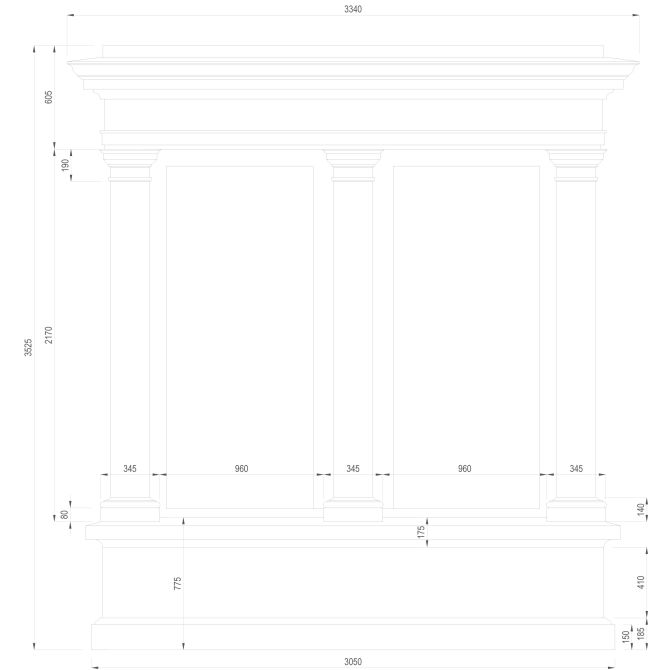 картинка Оконный наличник Festivo FWT5051F22